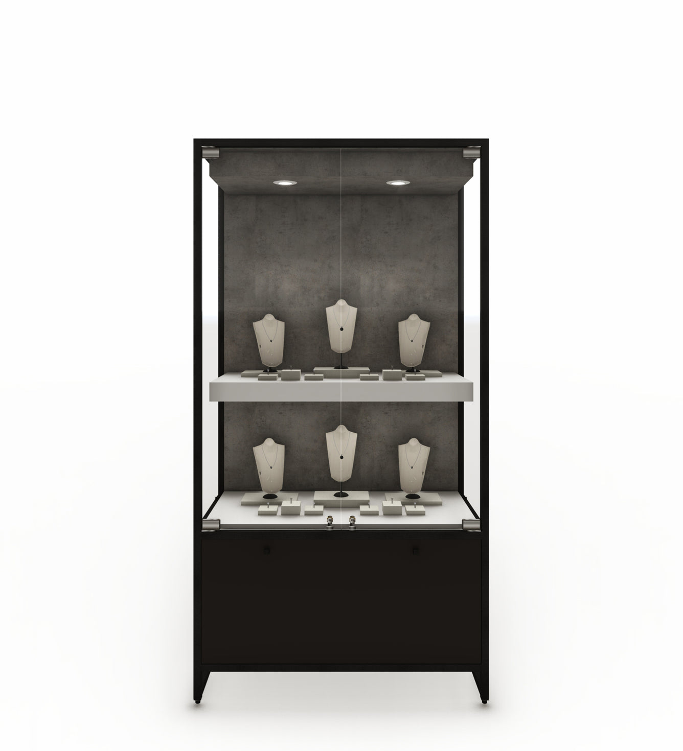 Edinburgh C Middle Industrial | Display case W=1200