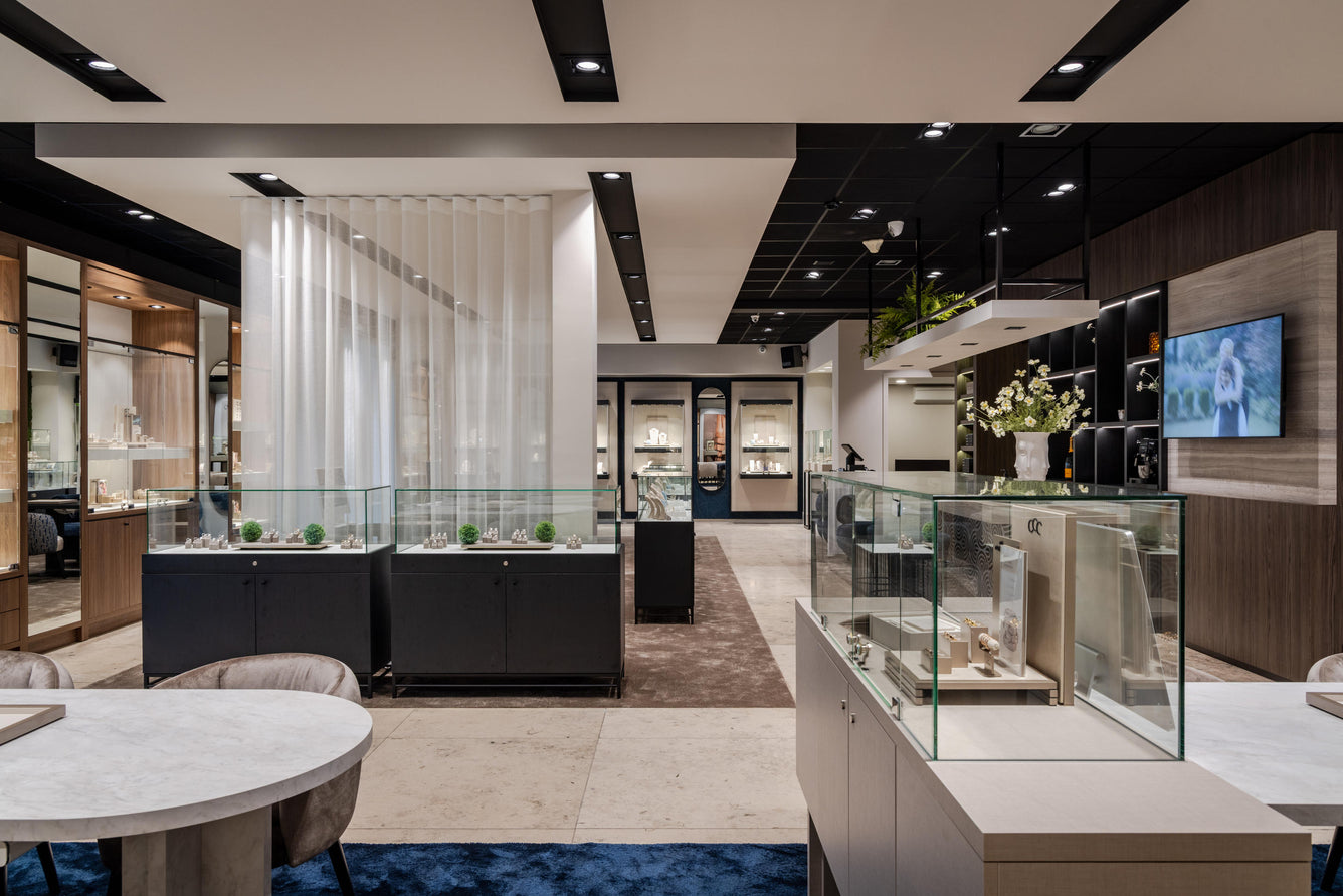 Monaco B 1250 Medium | Urban Chic | Vrijstaande Presentatie H=1150mm