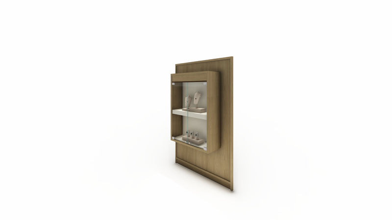 V2 Bonn 1500 Low | Timeless | Panel with hanging wall display case