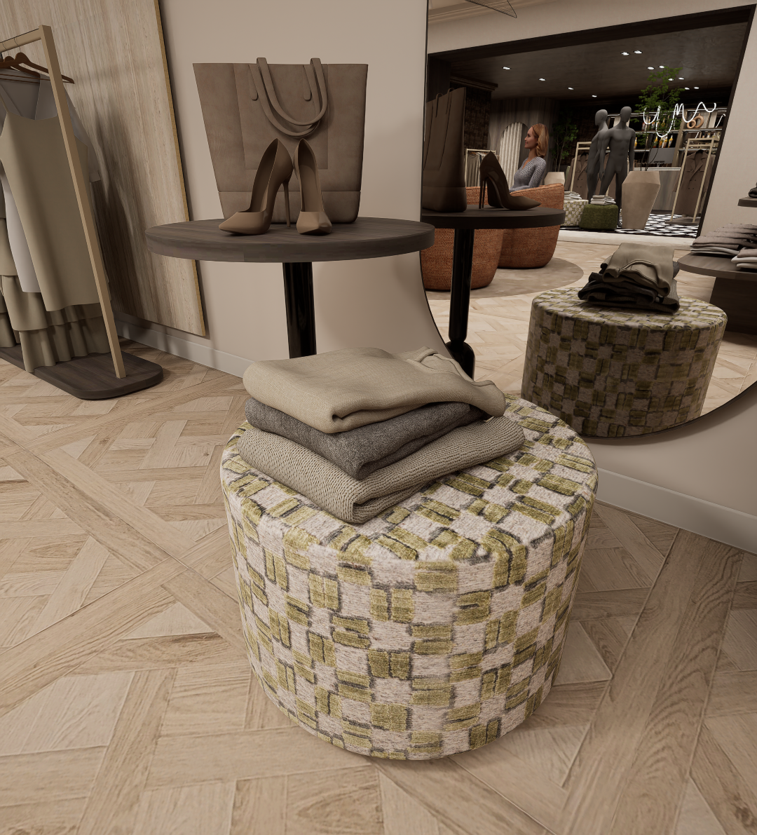 Elche | Signature | Poef