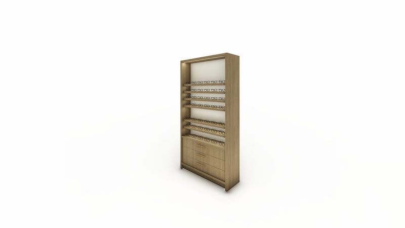 V2 - Kaapstad C 1200 | Elegance | Glasses presentation cabinet