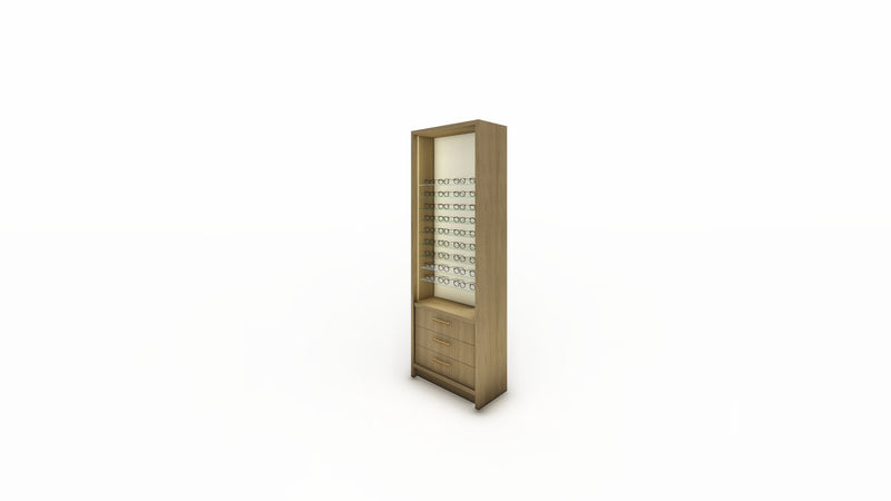 V2 - Kaapstad D 800 | Elegance | Wall unit for glasses presentation