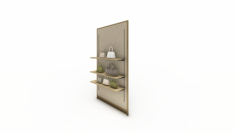 V2 Kassel 1500 High | Timeless | Panel with shelf supports