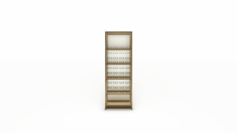 V2 - Kirstenbosch B 800 | Elegance | Wall unit for spectacle presentation illuminated