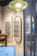 Parma C 1000 | Arcades | Wall panel with glass shelving