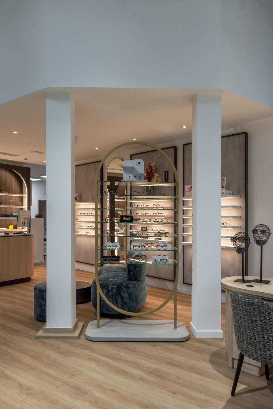 Monza B 1200 | Arcades | Etalage meubel glas schappen