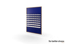 Cagliari E | Arcades product line | Wall panel with lit shelving